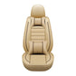 Five-Seat Leather Seat Cover Set - All-Season