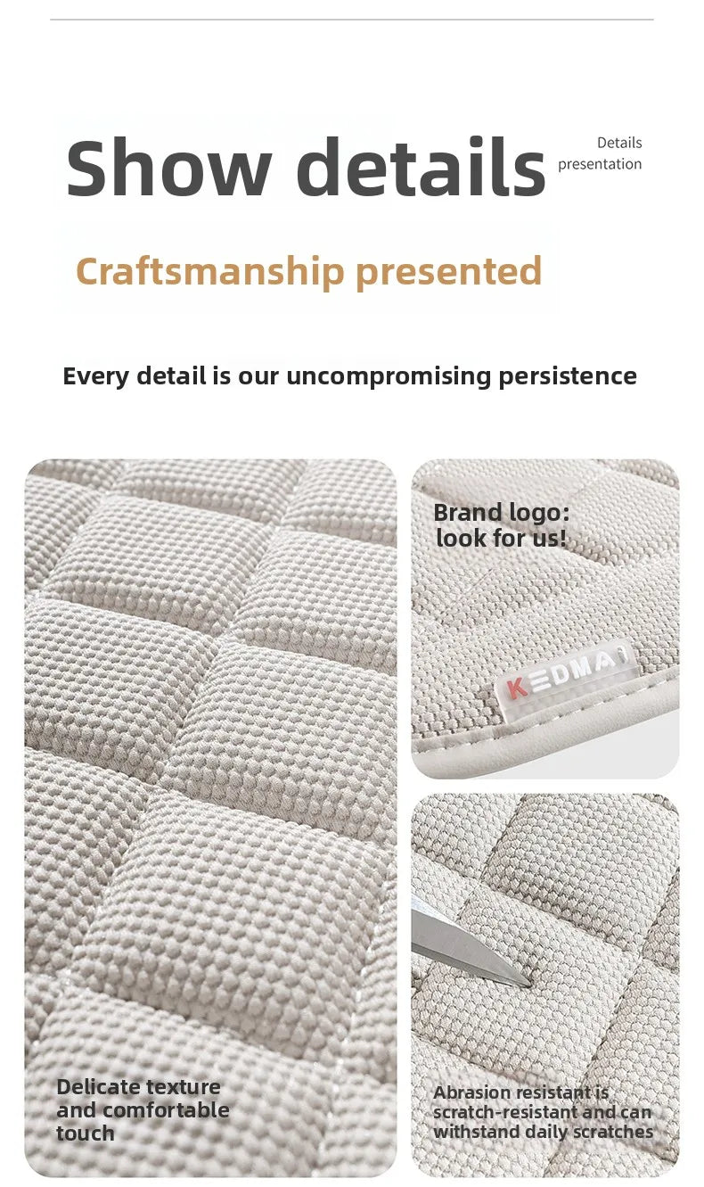 Premium Linen Seat Cover Set - All-Season
