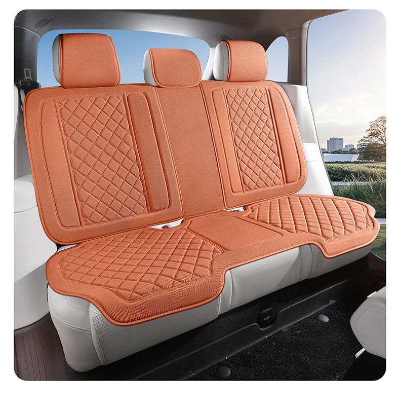 Premium Linen Seat Cover Set - All-Season