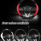 PU Leather Steering Wheel Protector - Non-Slip