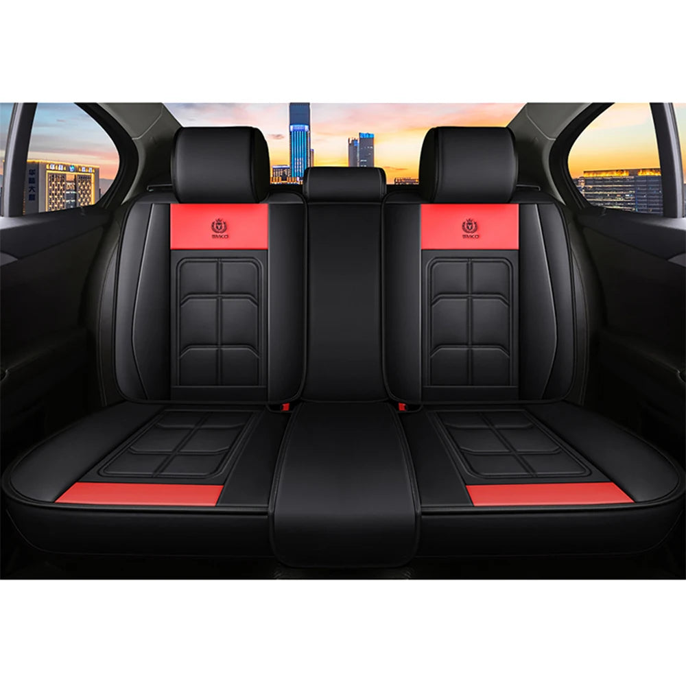 Universal Leather Seat Cushion Cover - All-Season