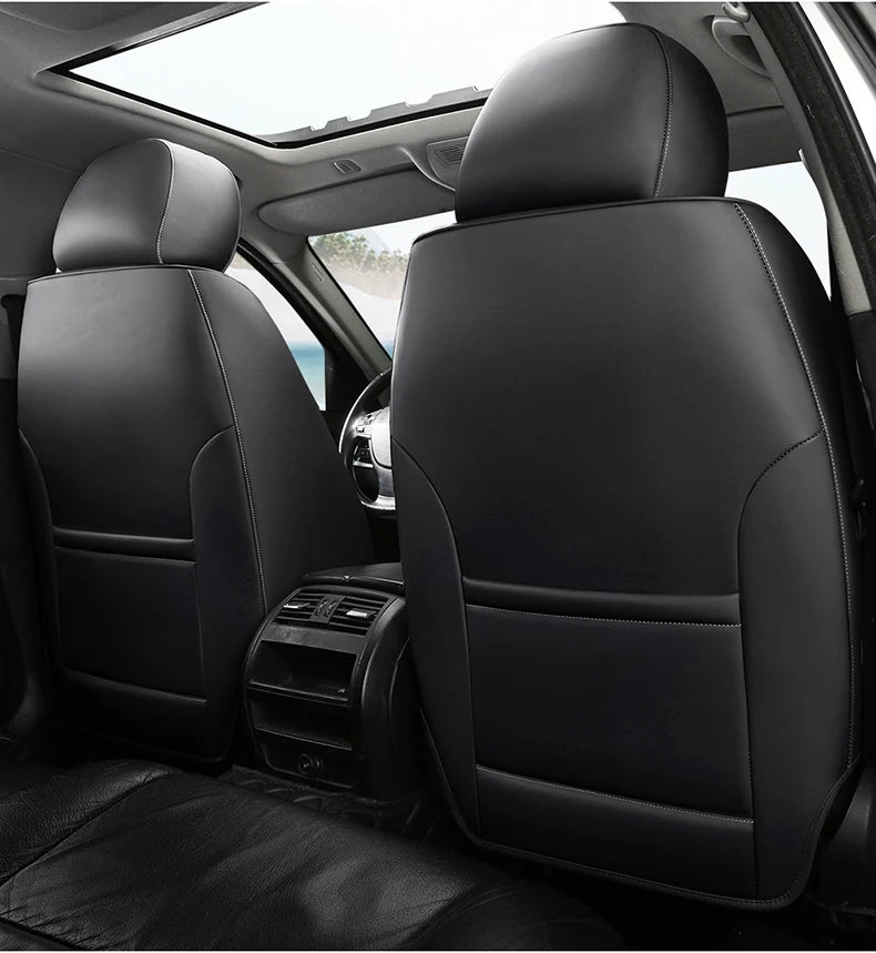 Comfort Leather Seat Cover Set - All-Season