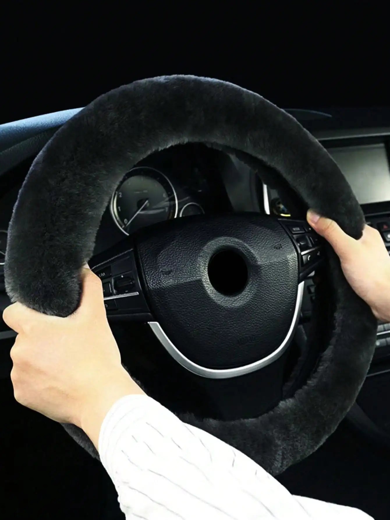 Plush Wheel Protector Cover - Non-Slip