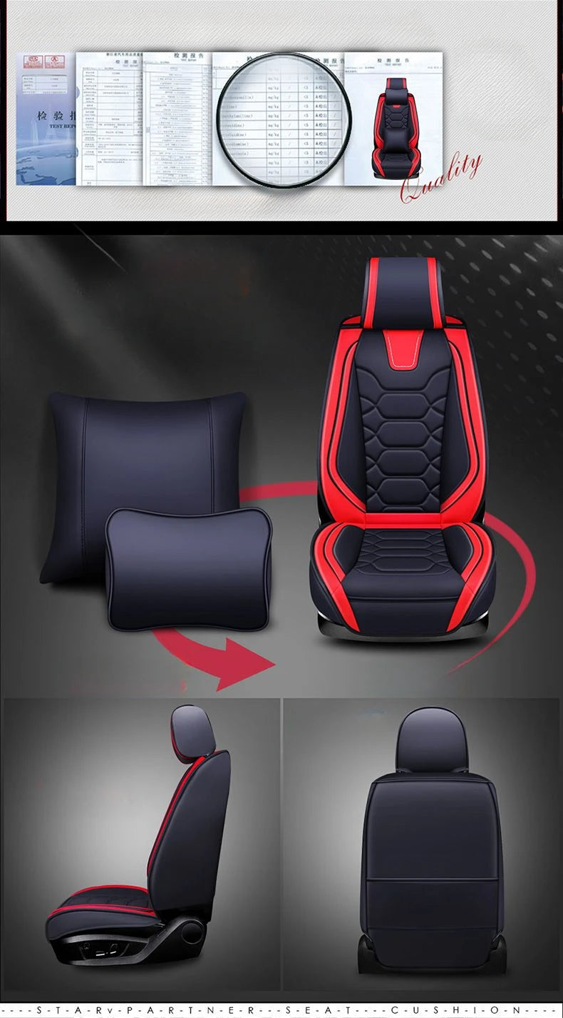 Complete Leather Seat Protector Cover - All-Season