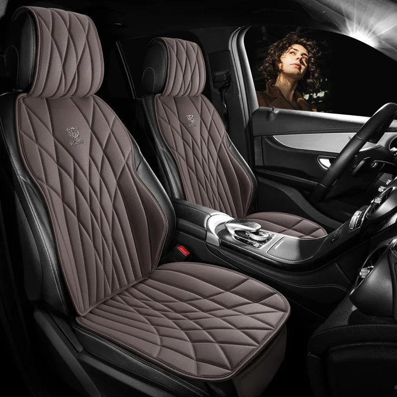 Full Set Leather Seat Protector Cover - All-Season