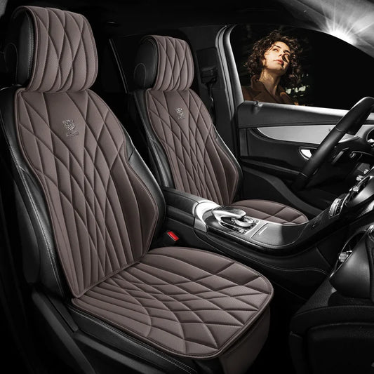 Full Set Leather Seat Protector Cover - All-Season