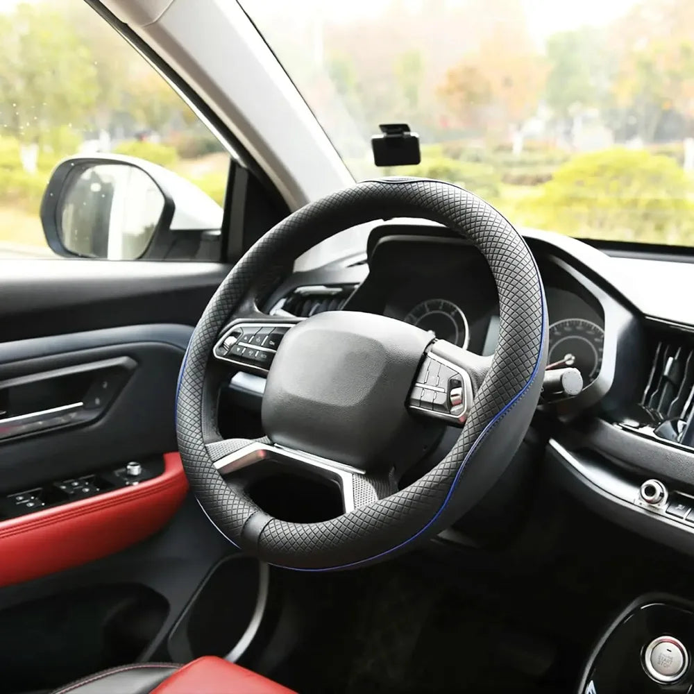Breathable Steering Wheel Wrap - Non-Slip