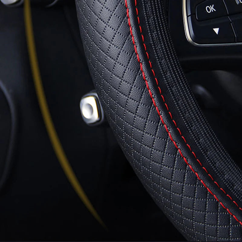 Leather Steering Wheel Protector - Non-Slip - Everyday Edition