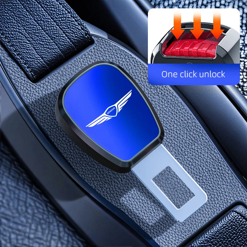 Safety Seat Belt Latch Extender - Clip Design - Signature