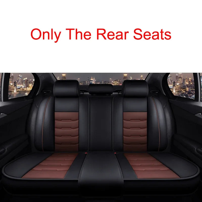 Comfort PU Leather Seat Cover Set - All-Season