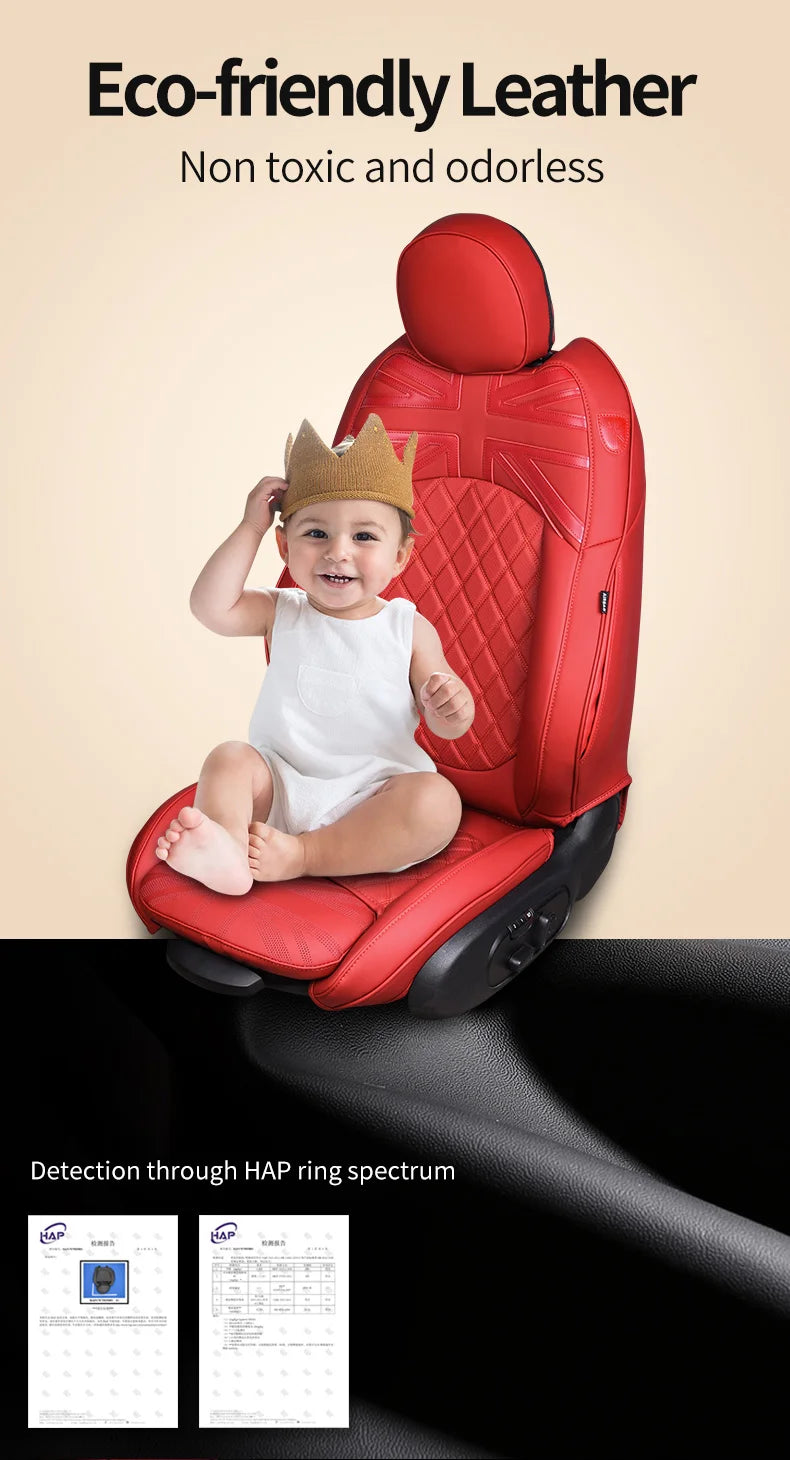Complete Leather Seat Cover Set