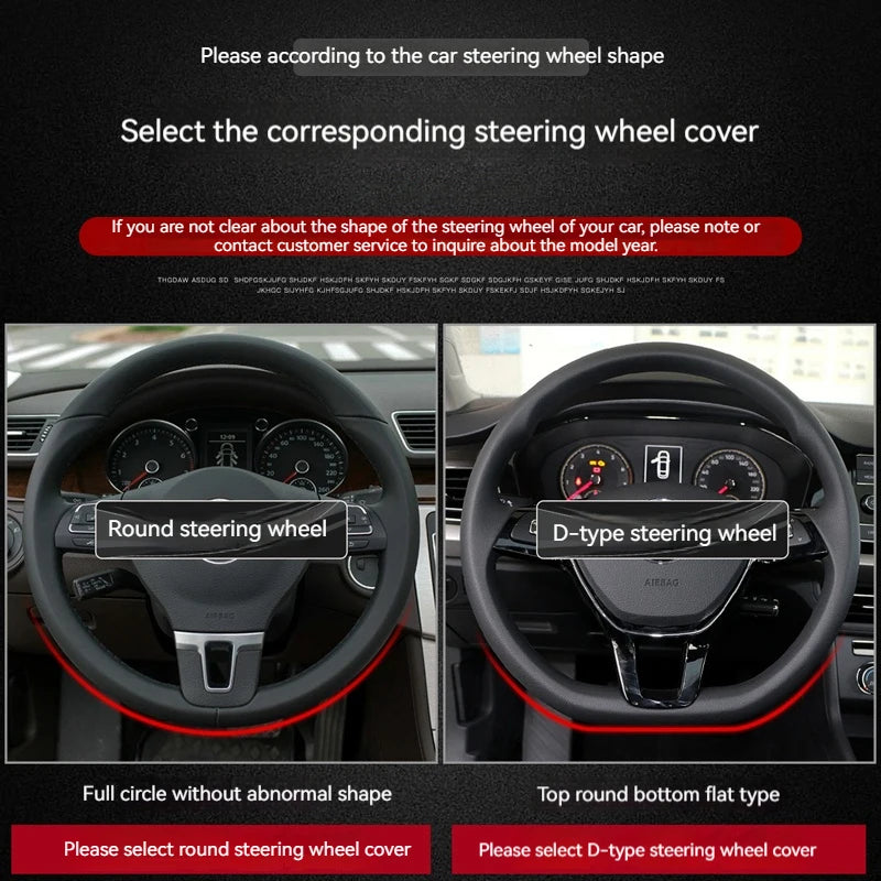 Leather Wheel Protector Cover - Non-Slip