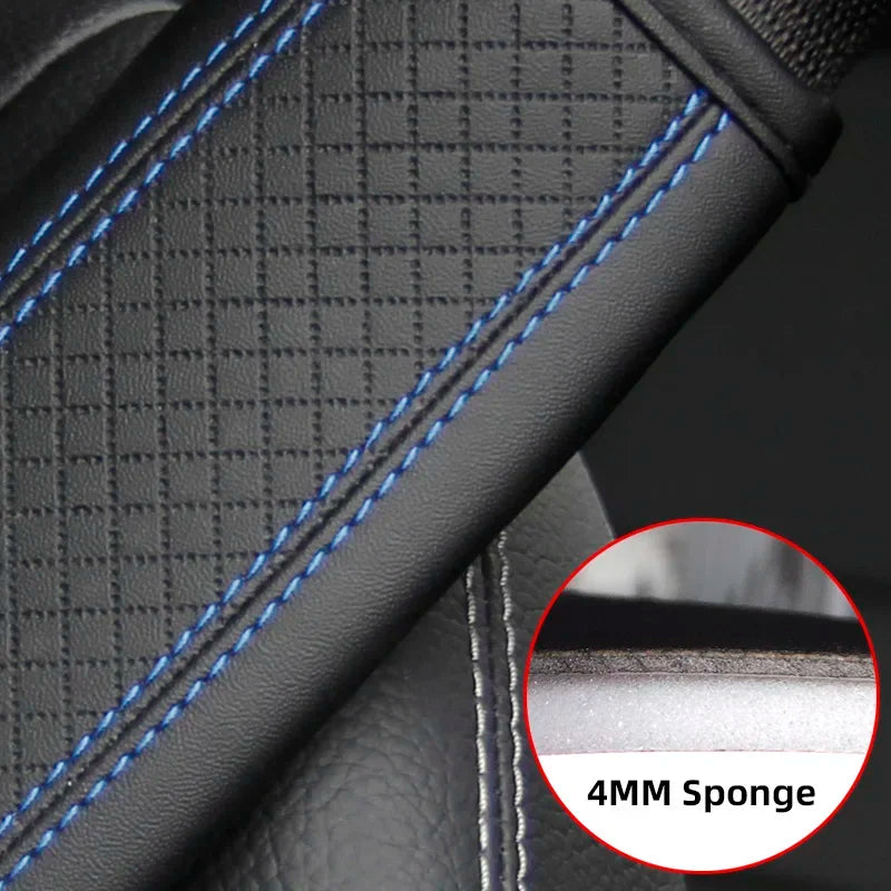 PU Leather Seat Belt Comfort Covers - Urban Fit