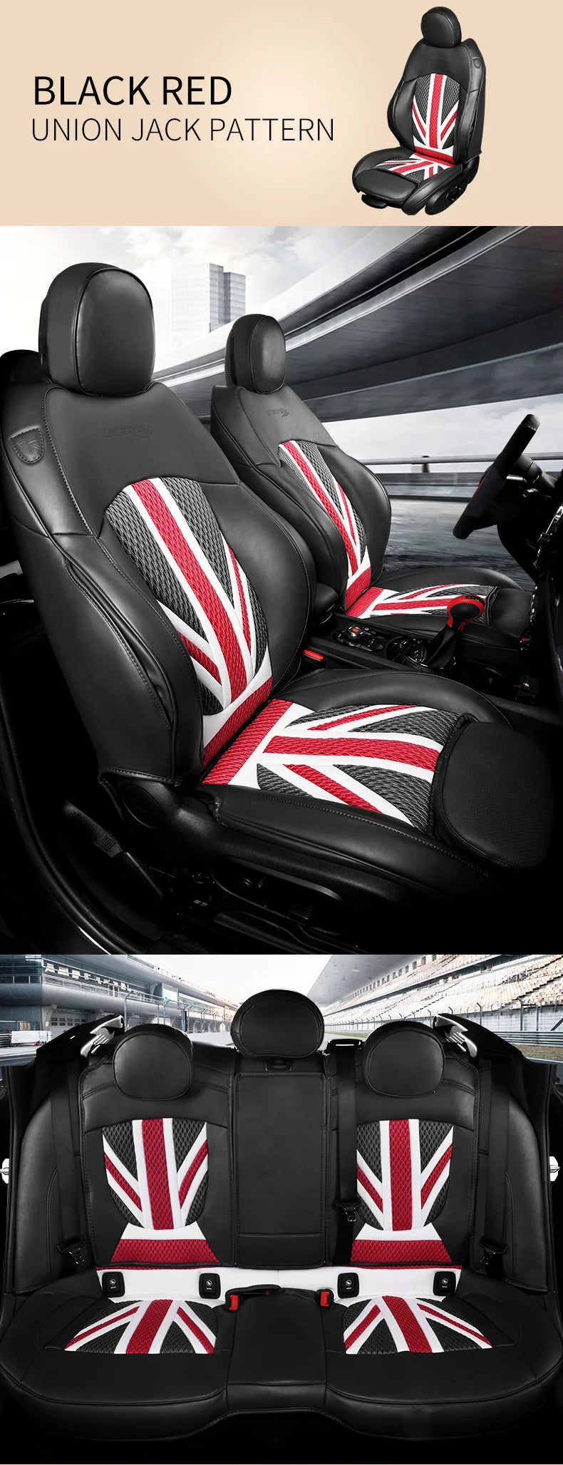 Complete Leather Seat Cover Set