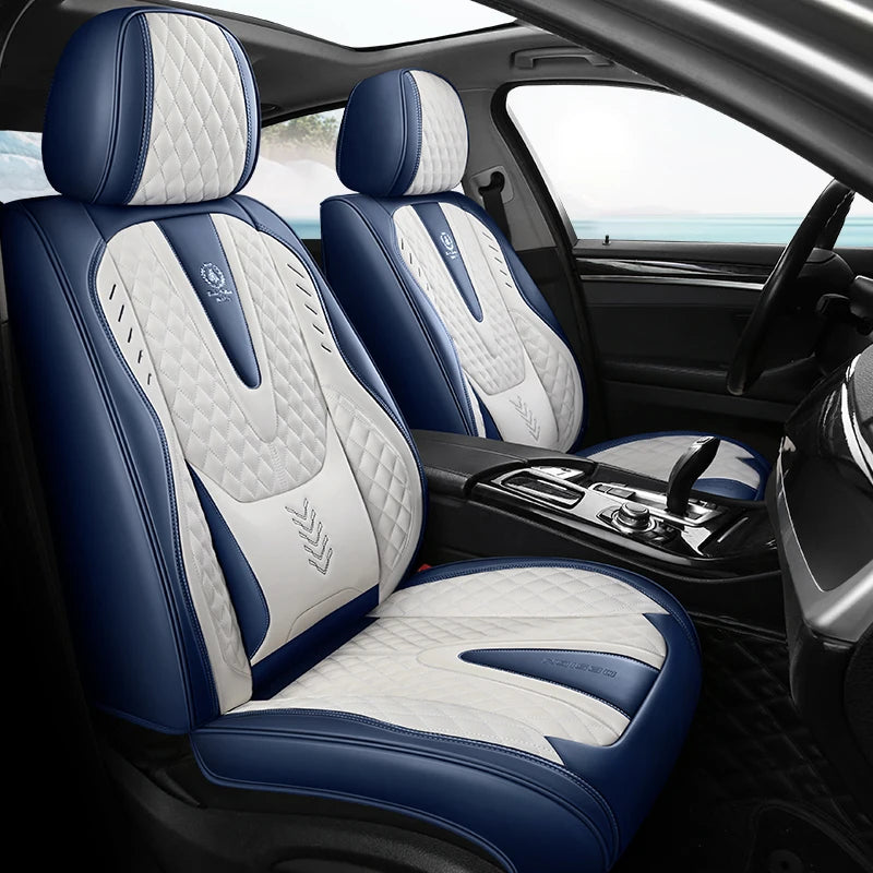 Comfort Leather Seat Cover Set - All-Season