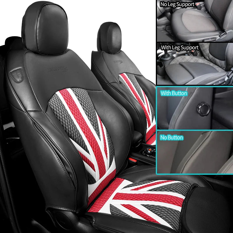 Complete Leather Seat Cover Set