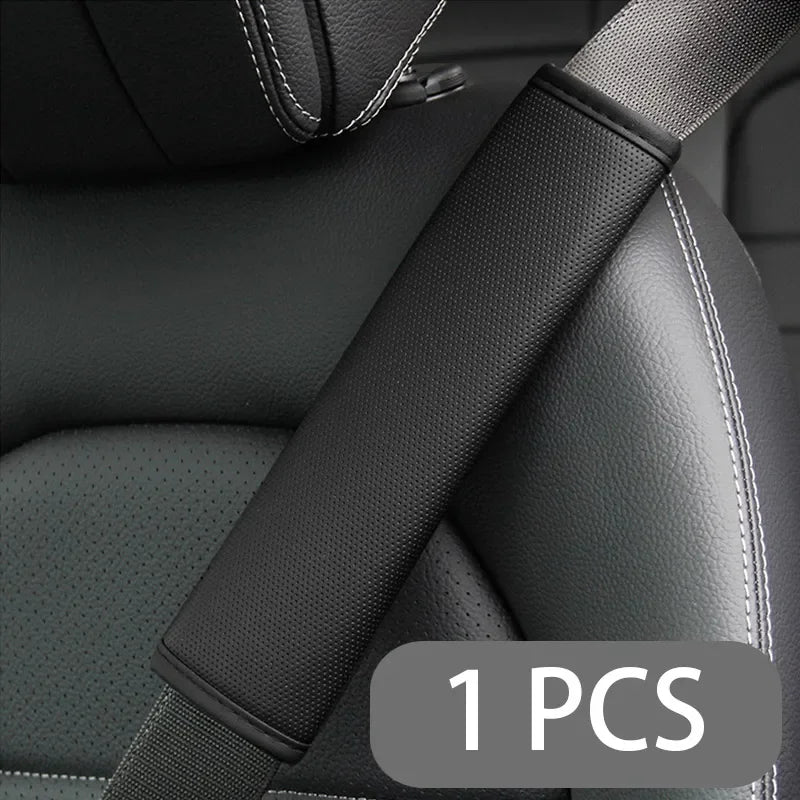 PU Leather Seat Belt Comfort Covers
