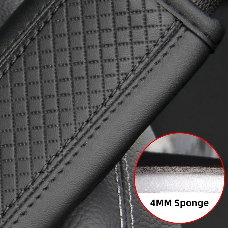 PU Leather Seat Belt Comfort Covers - Urban Fit