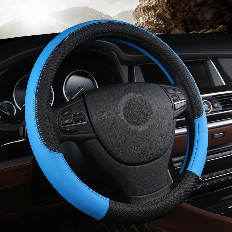 Leather Steering Wheel Protector - Non-Slip - Urban Fit