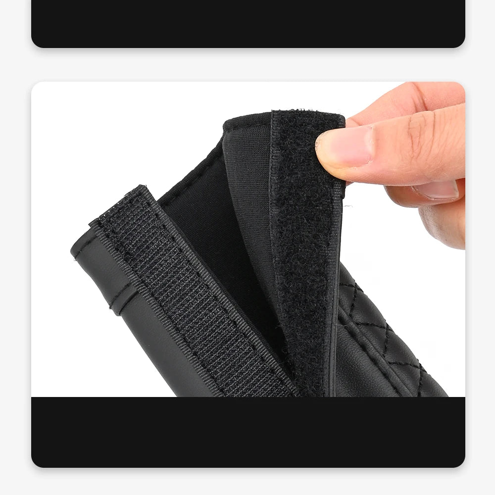 Leather Seat Belt Shoulder Pads