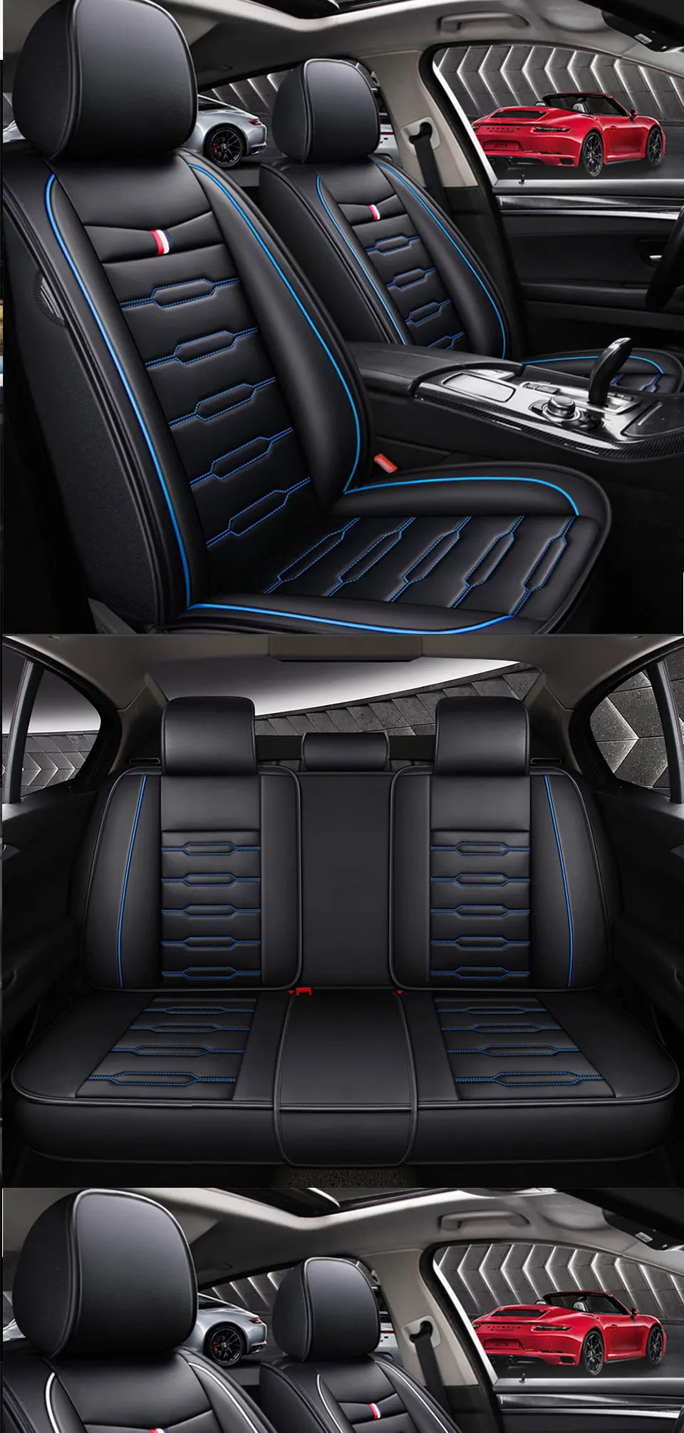 Universal Leather Seat Protector Cover - All-Season
