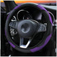 PU Leather Steering Wheel Cover - Non-Slip