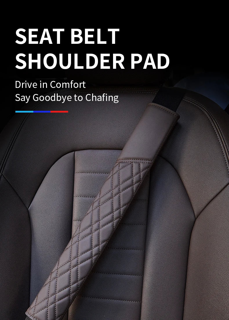 Pair of Soft Shoulder Belt Cushions