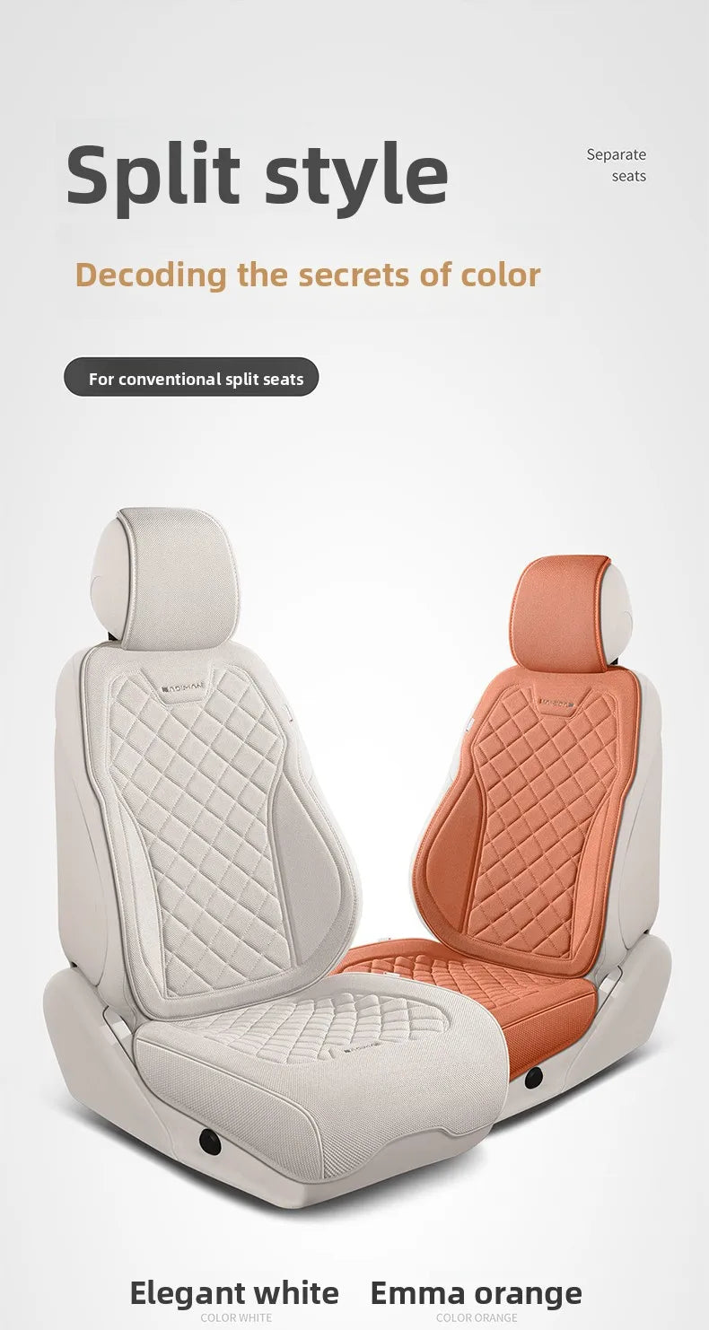 Premium Linen Seat Cover Set - All-Season