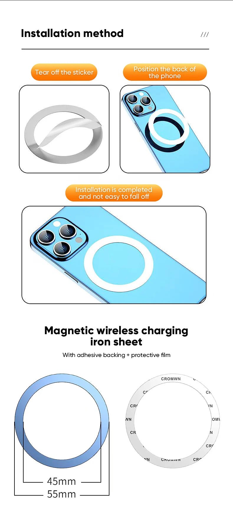 1080° Magnetic Phone Mount