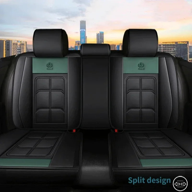 Front Row PU Leather Seat Cushion Cover - All-Season