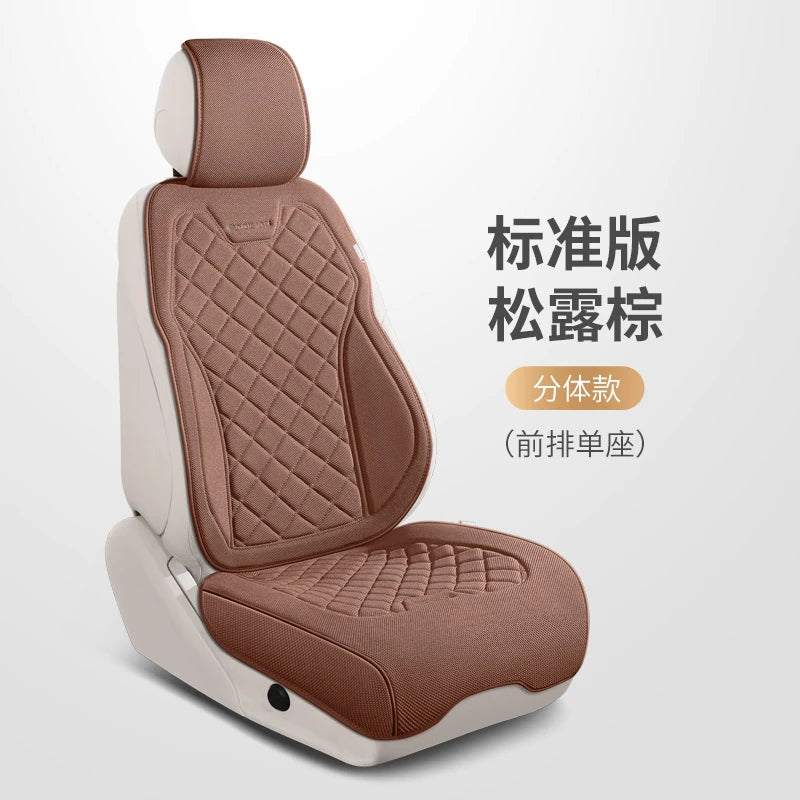 Premium Linen Seat Cover Set - All-Season
