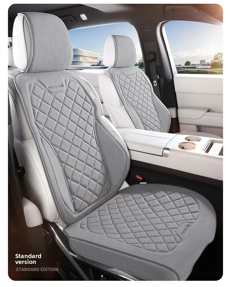 Premium Linen Seat Cover Set - All-Season