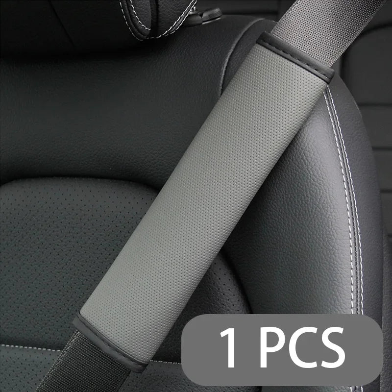 PU Leather Seat Belt Comfort Covers