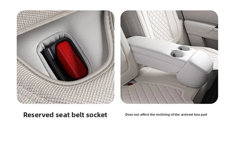 Premium Linen Seat Cover Set - All-Season
