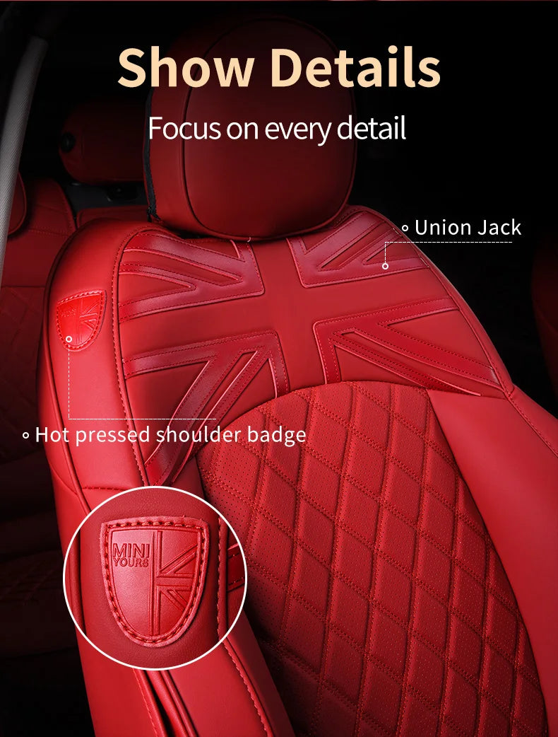 Complete Leather Seat Cover Set