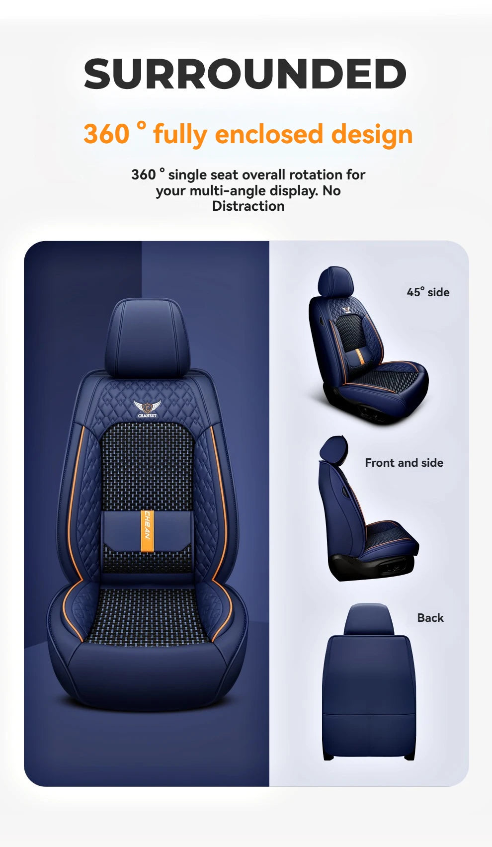 Multi-Seat Car Seat Cover Set - All-Season