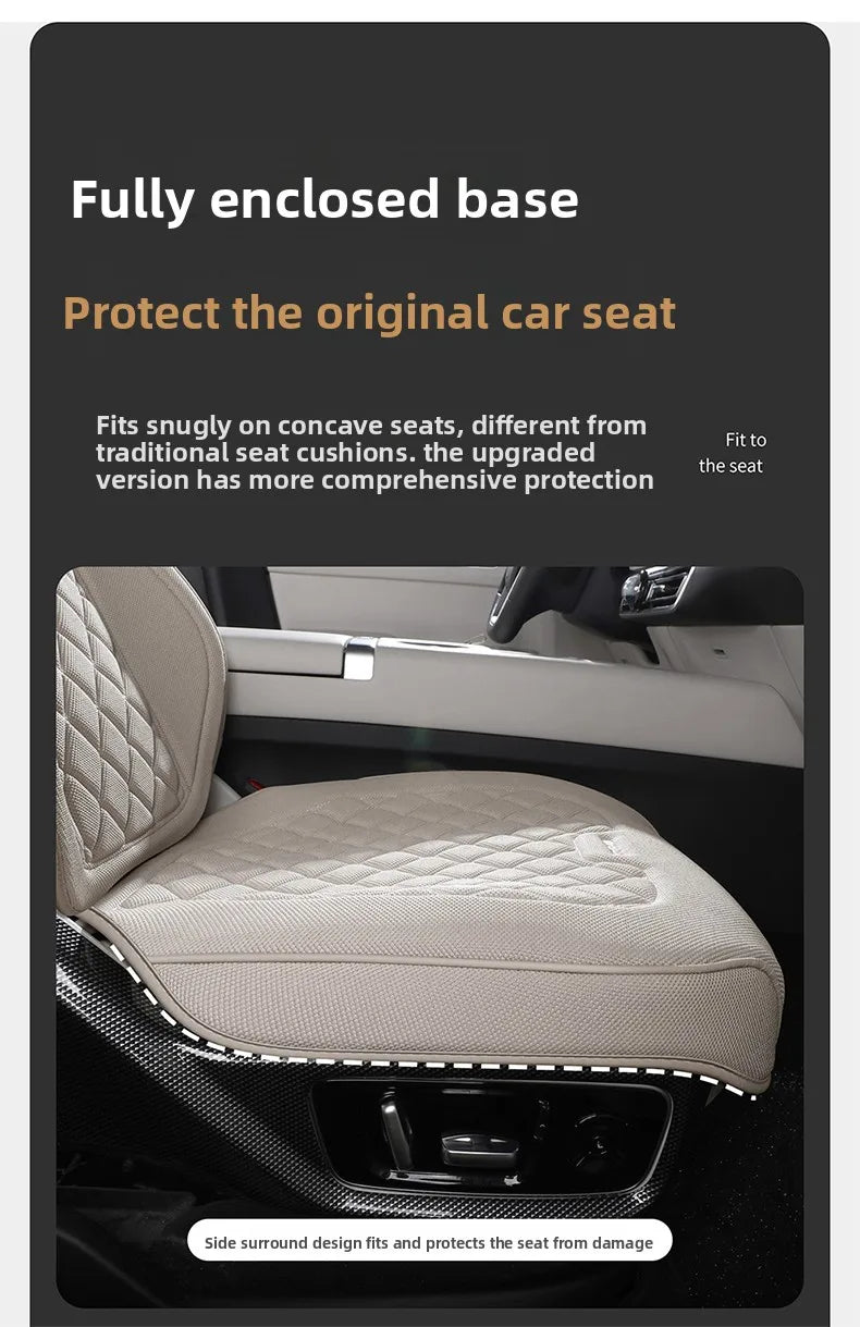 Premium Linen Seat Cover Set - All-Season