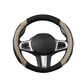 Leather Steering Wheel Wrap - Breathable