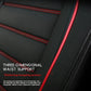 Five-Seat Leather Seat Cover Set - All-Season