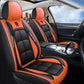 Front Seat Leather Car Seat Cover Set - All-Season
