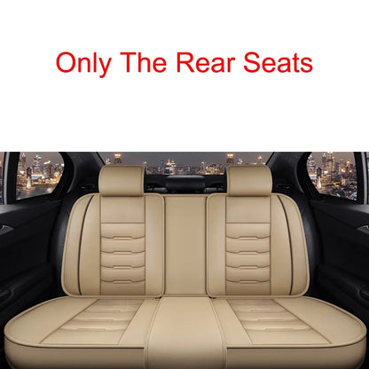 Comfort PU Leather Seat Cover Set - All-Season