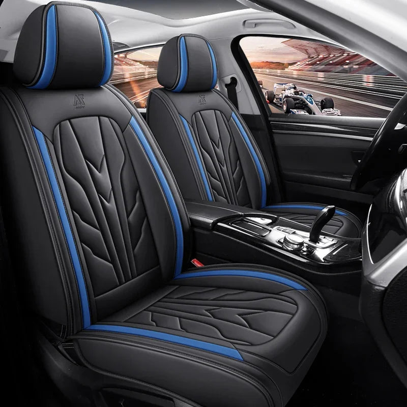 Universal PU Leather Seat Cover Set - All-Season