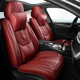 Comfort Leather Seat Cover Set - All-Season