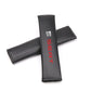 Carbon-Style Seat Belt Strap Protectors