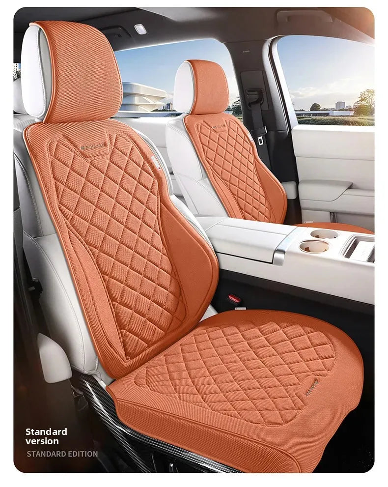 Premium Linen Seat Cover Set - All-Season