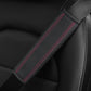 PU Leather Seat Belt Strap Protectors
