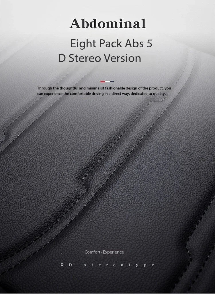 Premium Leather Seat Cover Set - All-Season