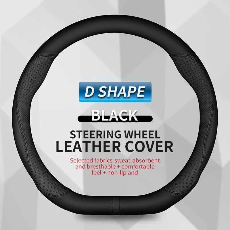 Leather Wheel Protector Cover - Non-Slip - Plus