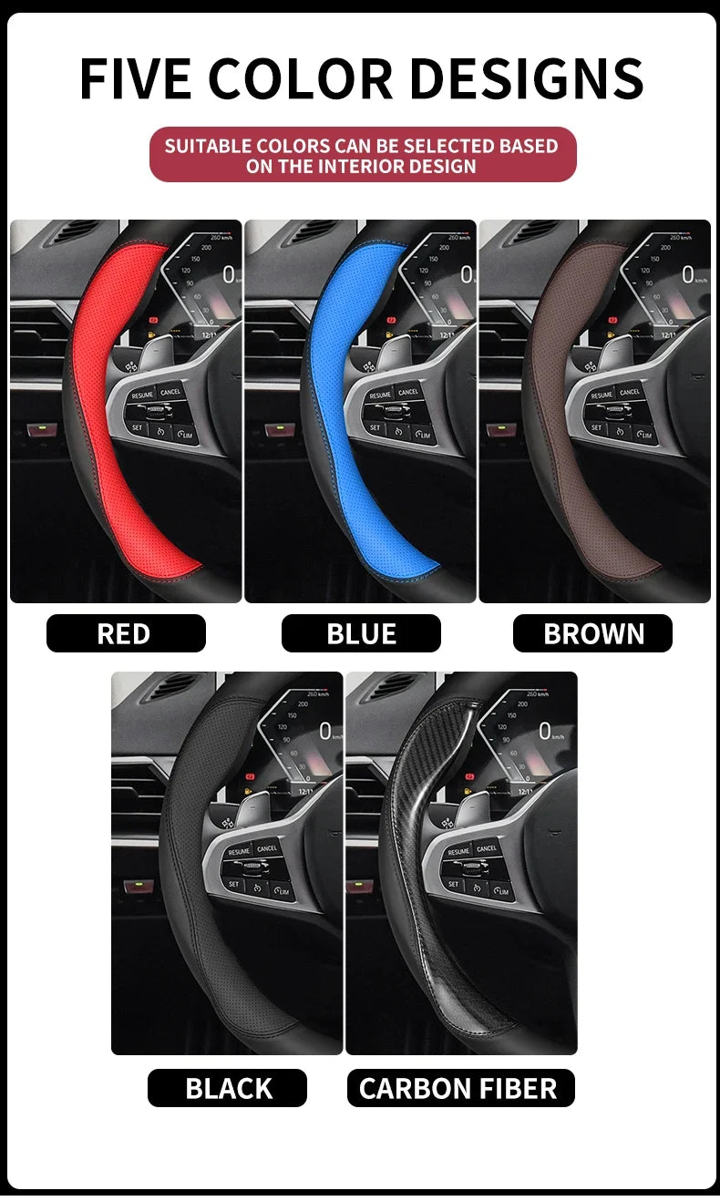 Leather Wheel Protector Cover - Non-Slip - Plus