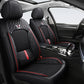 Five-Seat Nappa Leather Seat Protector Cover - All-Season